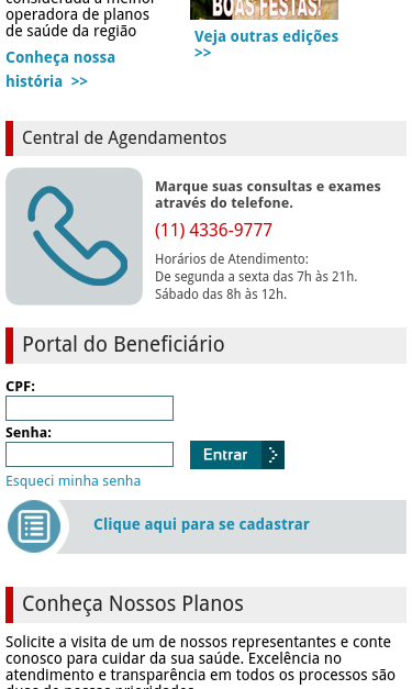 Mobile view