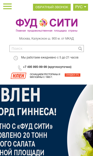 Mobile view