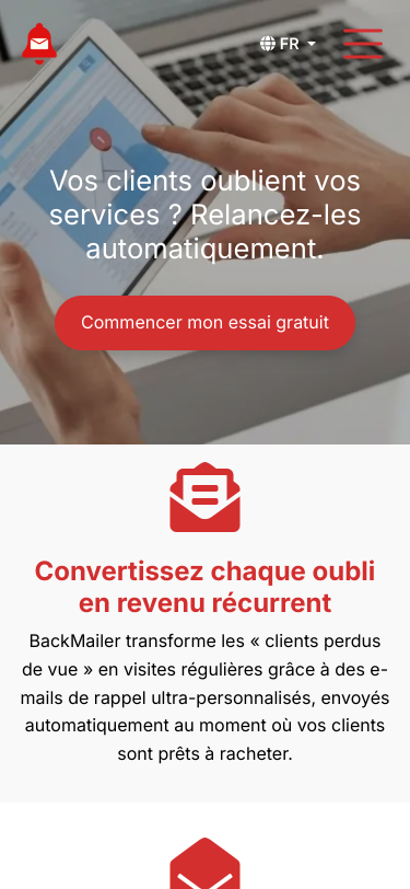 Mobile view