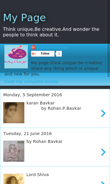 Mobile view