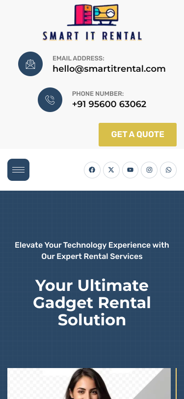 Mobile view
