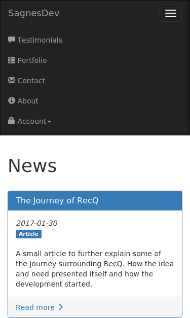 Mobile view