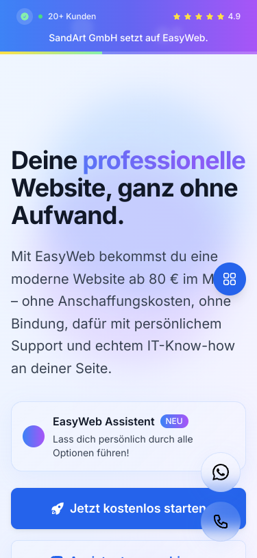 Mobile view