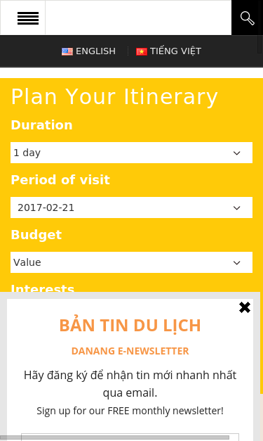 Mobile view
