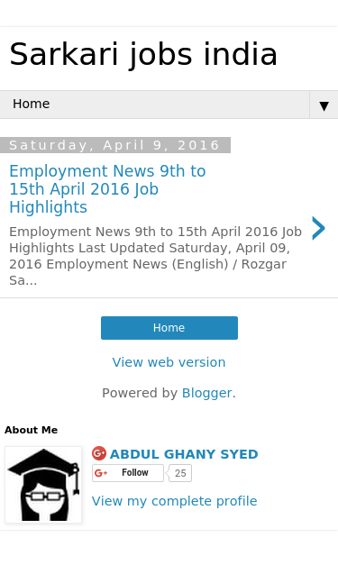 Mobile view