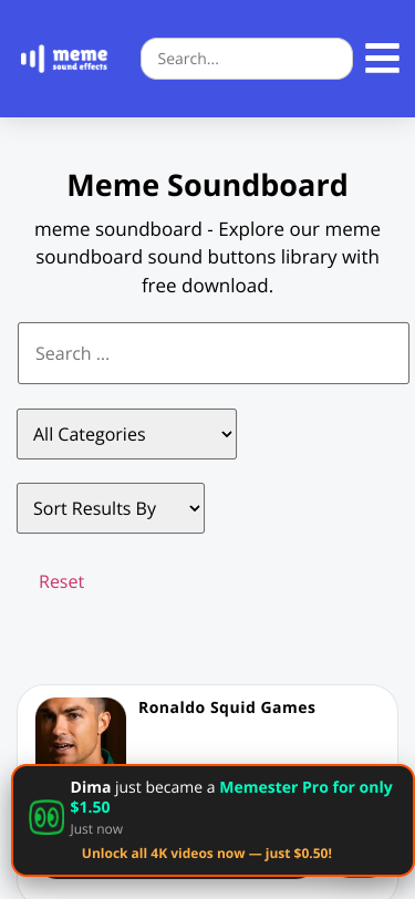 Mobile view