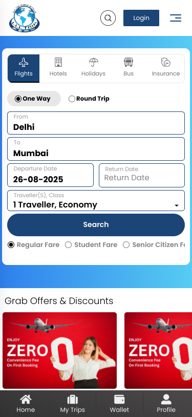 Mobile view