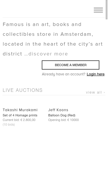 Mobile view