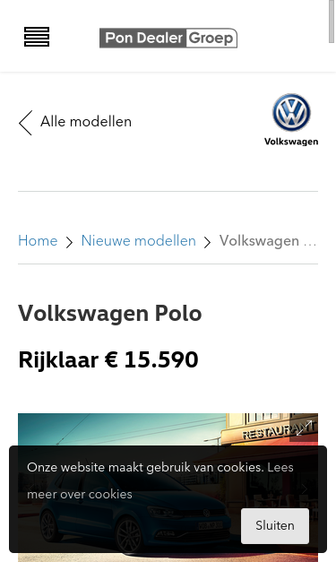 Mobile view