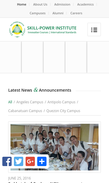 Mobile view