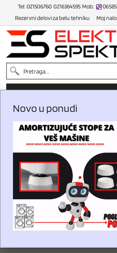Mobile view