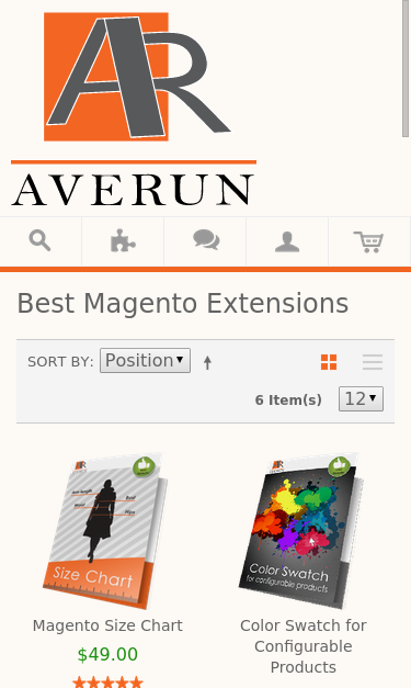 Mobile view