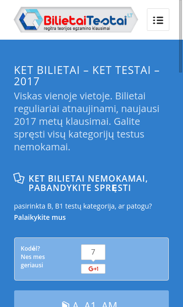 Mobile view