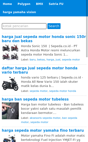Mobile view