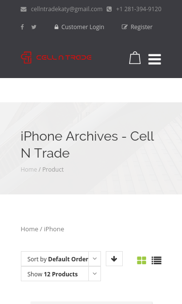 Mobile view