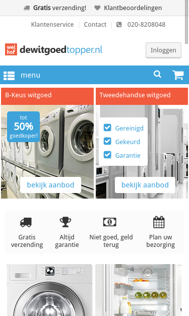Mobile view
