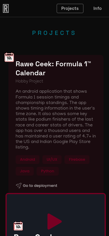 Mobile view