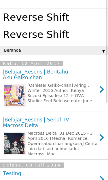 Mobile view