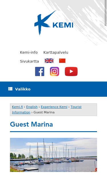 Mobile view