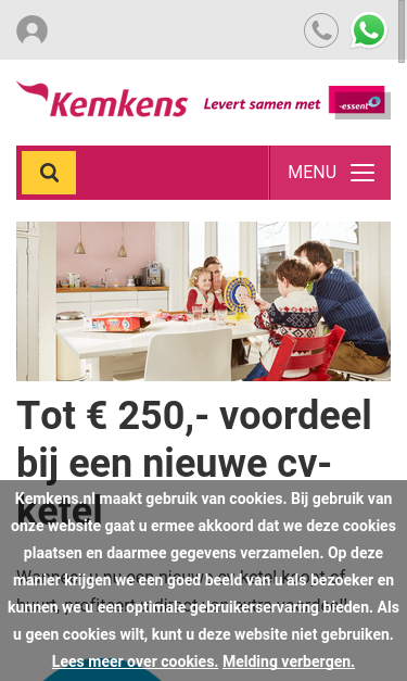 Mobile view