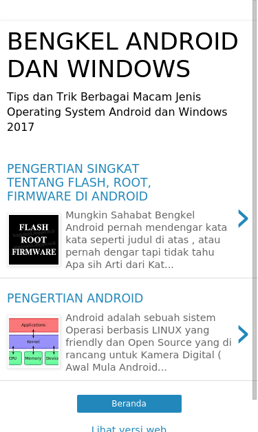 Mobile view