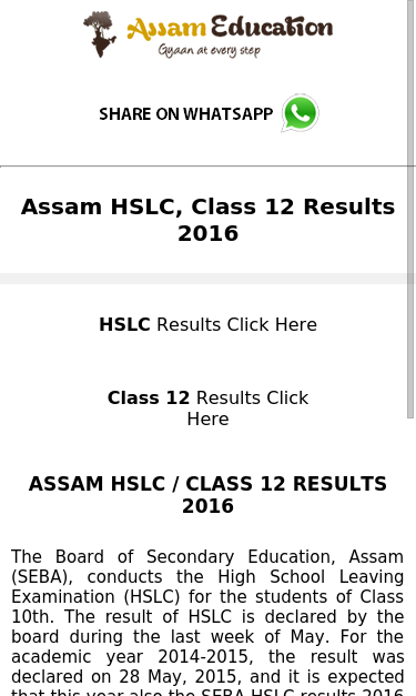 Mobile view