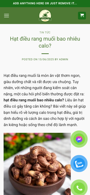 Mobile view