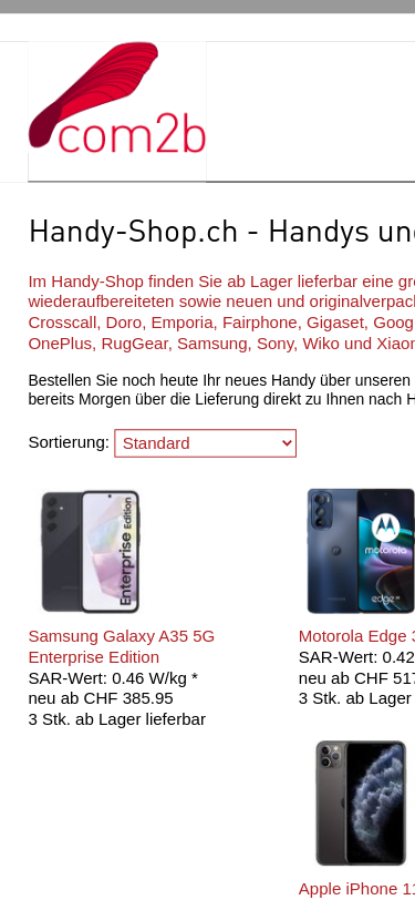 Mobile view