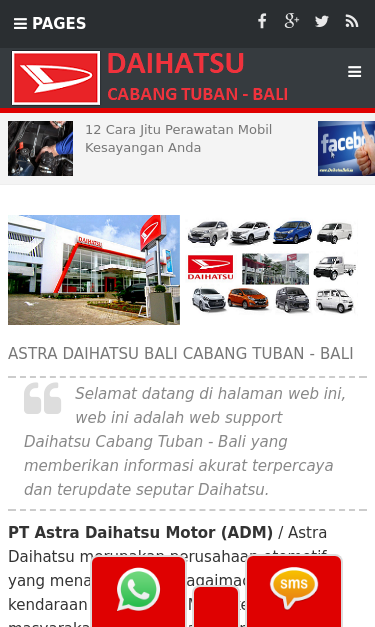 Mobile view