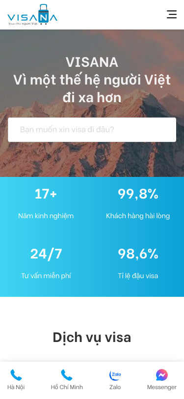Mobile view
