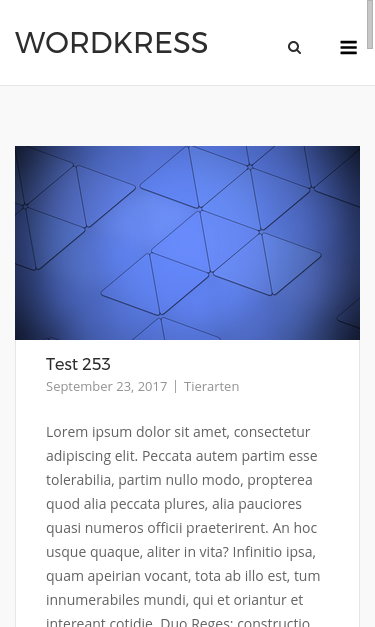 Mobile view