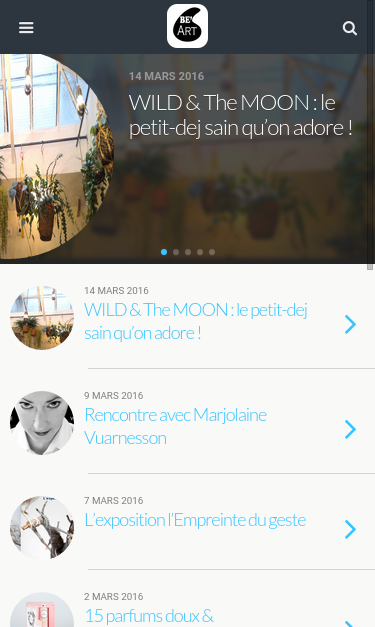 Mobile view