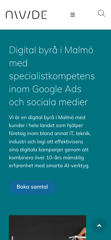 Mobile view