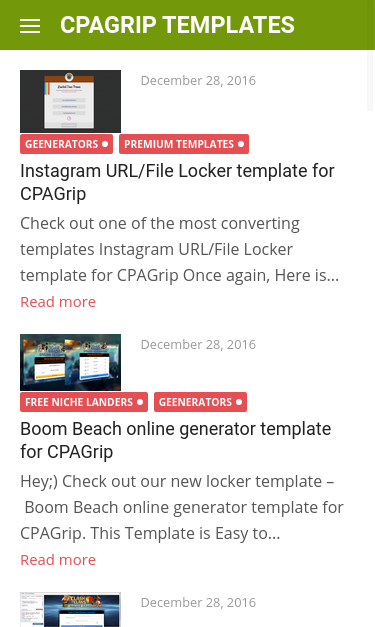 Mobile view