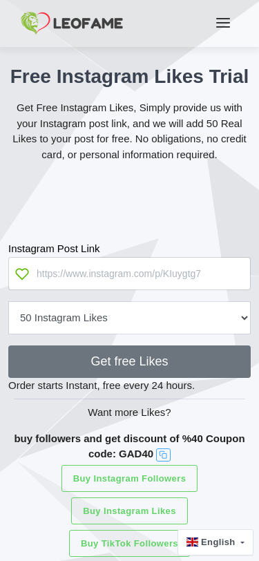 leofame/free-instagram-likes SEO Report SEO Site Checkup