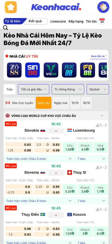 Mobile view