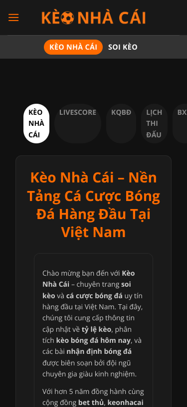 Mobile view