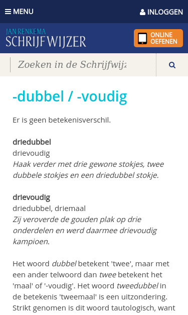 Mobile view