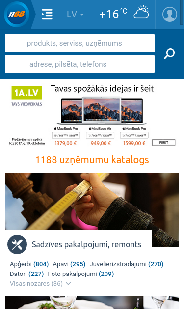 Mobile view