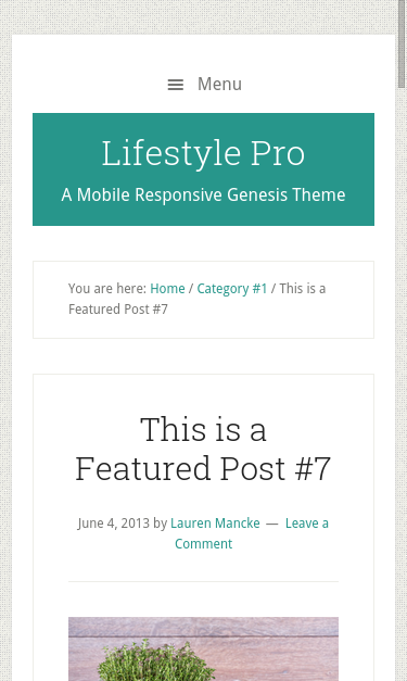 Mobile view