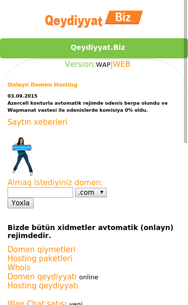 Mobile view