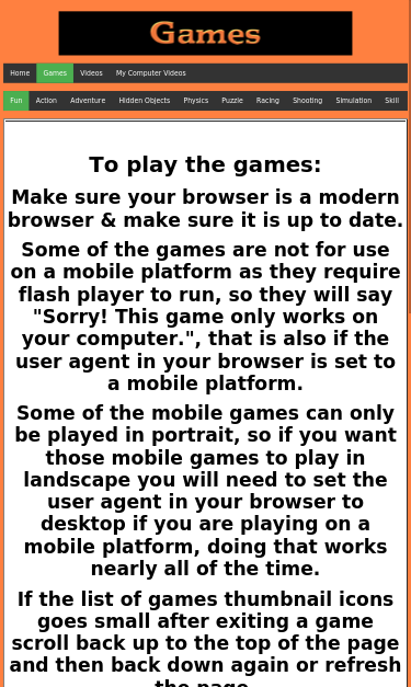 Mobile view