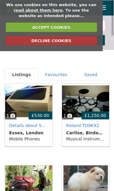 Mobile view