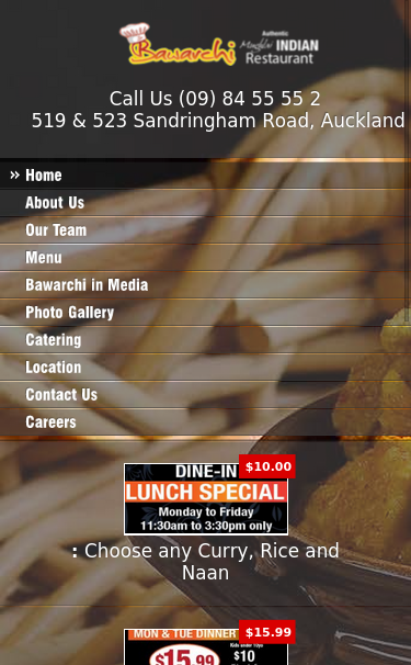 Mobile view