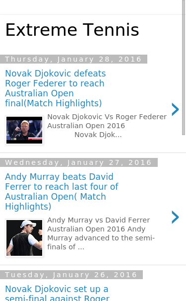 Mobile view