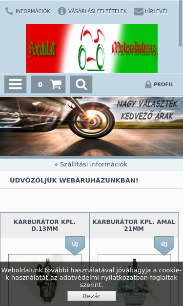 Mobile view