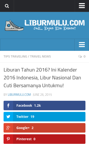 Mobile view