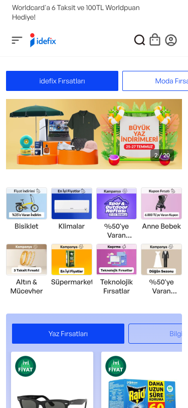 Mobile view