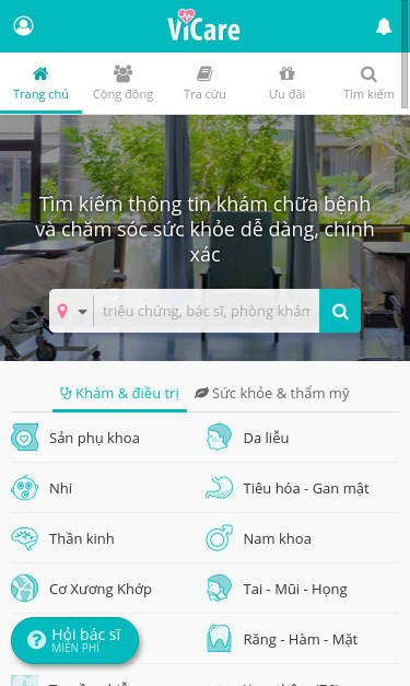 Mobile view