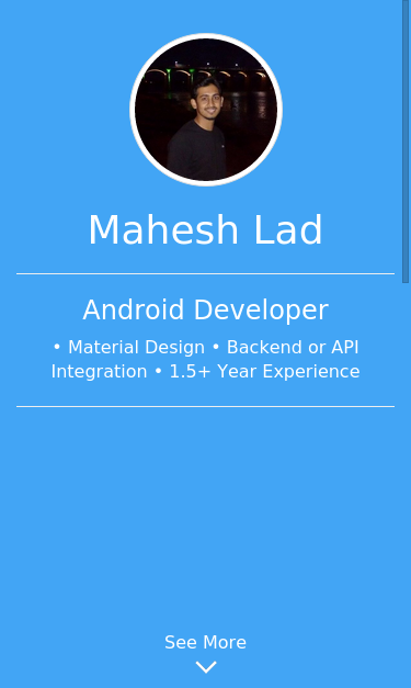 Mobile view